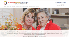 Desktop Screenshot of homecarebyseniorsnj.com